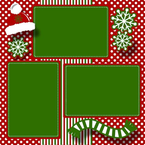 A Snowy Christmas 2 12 X 12 Premade Printed Scrapbook - Etsy Creative Memories Page Layouts, Creative Memories Scrapbooking Borders, Family Scrapbook Layouts, Book Layouts, Scrapbook Christmas, Christmas Scrapbook Pages, Scrapbook Design Layout, Beautiful Scrapbook Layouts, Christmas Scrapbook Layouts