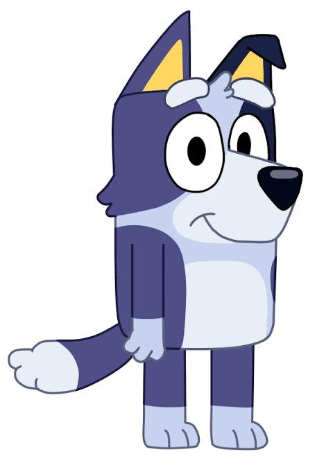 Bluey Bluey, Bluey Characters, Side View, Bingo, Pixar, Golden Retriever, Cute Drawings, Pastel, Tv