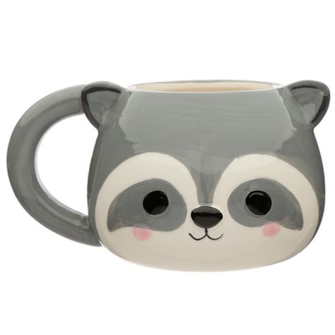 The Dishwasher, Cute Raccoon, Animal Mugs, Novelty Mugs, Unique Collectibles, Cute Cups, Kids Birthday Gifts, Racoon, Matching Gifts