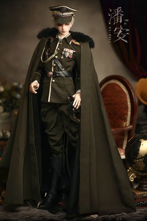 Bjd Dictator Outfit, Drawing Clothes, Military Uniform, Fantasy Clothing, Fantasy Fashion, Ball Jointed Dolls, Character Outfits, Military Fashion, Costume Design