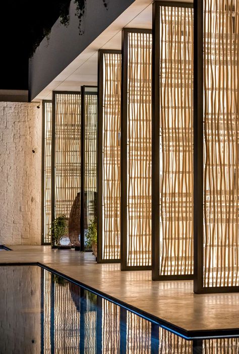 Nammos Dubai | Collectional Nammos Dubai, Riad Marrakech, Desain Pantry, Sculptural Furniture, Bleached Wood, Glass Structure, Vernacular Architecture, Tropical Oasis, Bar Coffee