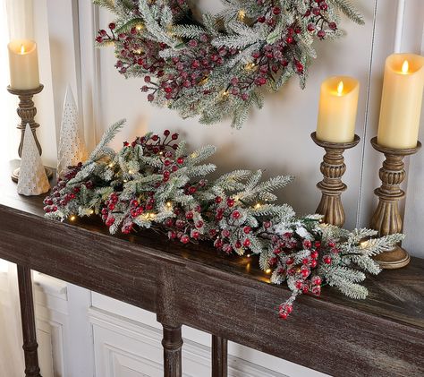 Diy christmas mantle