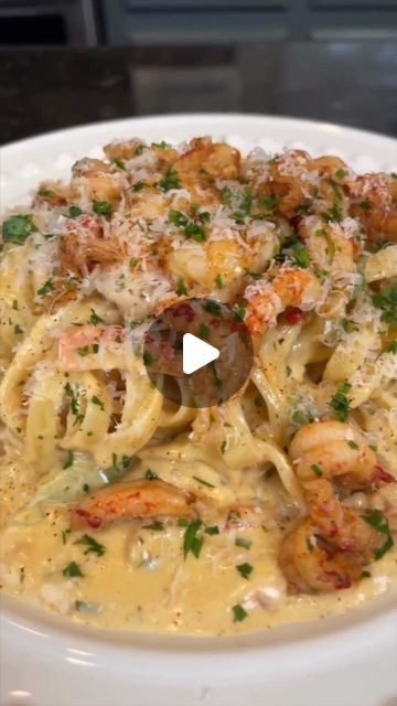 Crawfish And Sausage Recipes, Crawfish And Shrimp Pasta, Shrimp And Crawfish Recipes, Lobster And Shrimp Pasta, Crawfish Fettuccine, Crawfish Pasta, Crawfish Dishes, Fish Casserole, Crawfish Recipes