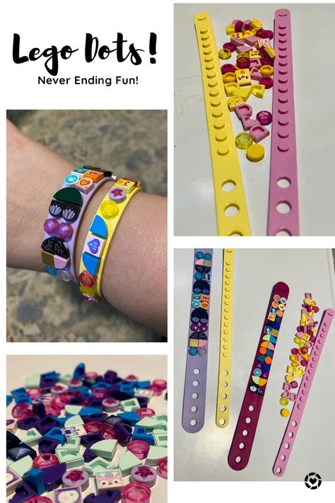 Lego Bracelet Dots, Lego Dots Bracelet Ideas, Lego Bracelet, Mother Daughter Activities, Lego Dots, Daughter Activities, Free Activities For Kids, Shop Lego, Power Bracelet