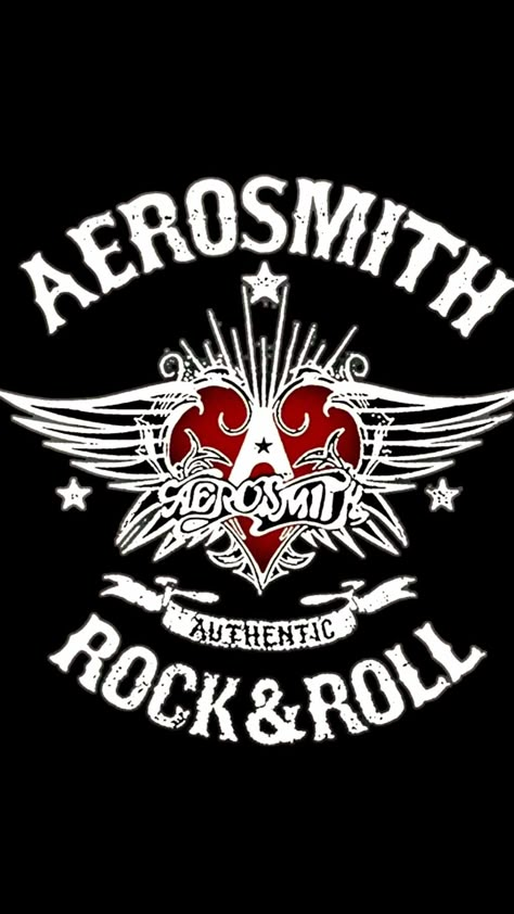 Aerosmith Tattoo, Classic Rock Aesthetic, Rock And Roll Room, Rock Wallpaper, Def Leppard Band, Typography Shirt Design, Harley Davidson Artwork, Steven Tyler Aerosmith, Rock Poster Art