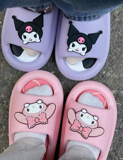 Kuromi Stuff, Baby Doll Diaper Bag, Kuromi Clothes, Sanrio Clothes, Hello Kitty Keychain, Hello Kitty Shoes, Kitty Clothes, Hello Kitty Clothes, Pretty Shoes Sneakers