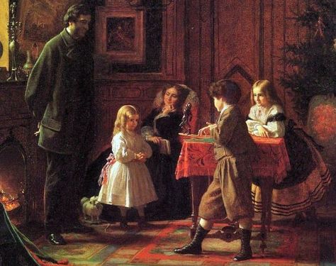 Eastman Johnson (American painter, 1824-1906) Christmas Time the Blodgett Family 1864 Detail Austin Osman Spare, August Sander, Camille Claudel, Albert Bierstadt, American Painting, Alphonse Mucha, Screen Design, Metropolitan Museum Of Art, Metropolitan Museum