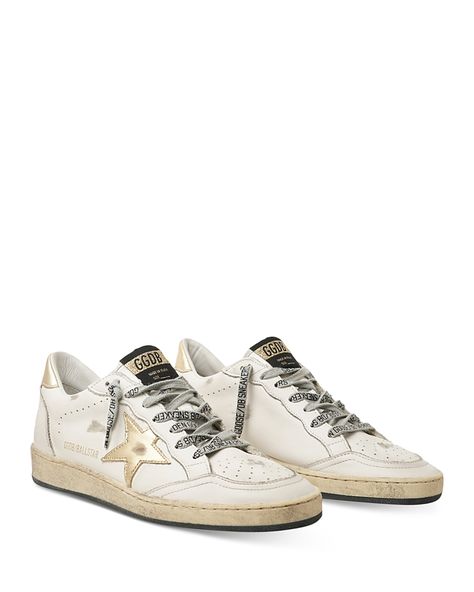 Find GOLDEN GOOSE DELUXE BRAND Deluxe Brand Ball Star Low Top Sneakers on Editorialist. Golden Goose Deluxe Brand Women's Ball Star Low Top Sneakers Golden Goose Ball Star, Striped Shoes, Flat Shoe, Shoe Inspo, Golden Goose Deluxe Brand, Leather Flat Shoes, Low Top Sneakers, Sneakers Online, Golden Goose