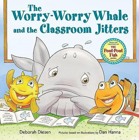 The Worry-Worry Whale and the Classroom Jitters (A Worr… Pout Pout Fish, Everyone Makes Mistakes, Learn And Grow, Circle Time, Electronic Books, Coloring Stickers, Book Synopsis, Cheap Books Online, Best Selling Books