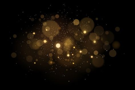 Vector abstract magical light effect wit... | Premium Vector #Freepik #vector #luminous #golden-lights #bokeh-transparent #shimmer Bokeh Png, Item Png, Magic Particles, Light Effect Png, Android Wallpaper Black, Gold Bokeh, Fireworks Background, Magical Light, Blurred Lights