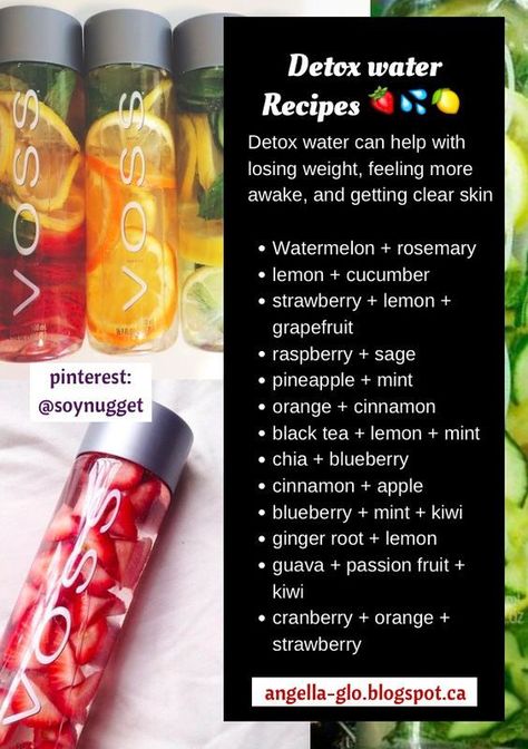 Water With Fruit, Healthy Detox Cleanse, Detox Smoothies, Resep Smoothie, Infused Water Recipes, Resep Diet, Smoothie Detox, Detox Water Recipes, Fruit Infused Water