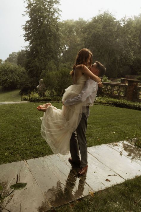 Outdoor Engagement, Engagement Photography, Engagement Session, Engagement Inspiration, Engagement Inspo, Couple Poses, Couple Photo Ideas, Wedding Photos, Wedding Photography - Check out more inspirations on my ig: @ripp.photography.co Couples Dancing Photography, Outdoor Wedding Couple Photos, Garden Couple Aesthetic, Couple In Rain Photography, Engagement Photos Rain, Rainy Day Engagement Pictures, Engagement Photos In The Rain, Rain Engagement Pictures, Ethereal Engagement Photos