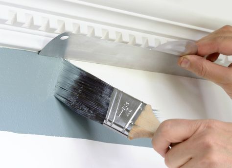 Hyde_paint_shield_in_use_lg Painting Trim, Diy Home Repair, Paint Finish, Home Repairs, Paint Colors For Home, Diy Home Improvement, Painting Tools, Room Paint, Home Maintenance