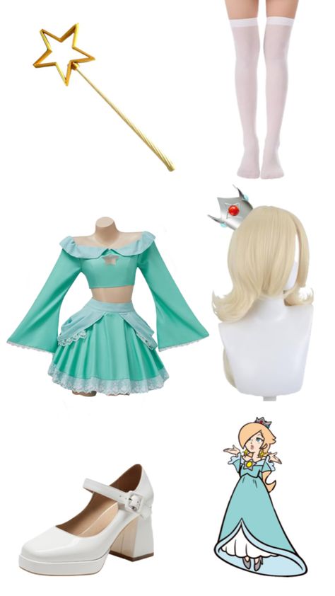 #rosalina #costume #cosplay #outfit #rave #coachella Rosalina Mario Cosplay, Princess Rosalina Costume, Rosalina Costume, Rosalina Cosplay, Mario Costumes, Zelda Costume, Mario Cosplay, Gaming Cosplay, Outfit Rave