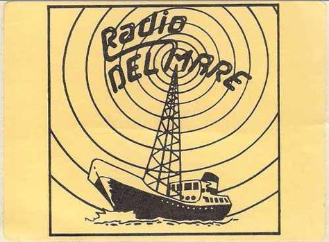 Delmare Radio,1977 Radio Poster, Radio Logo, Pirate Radio, Classic Posters, French Resistance, Radio Waves, Punk Poster, Old Time Radio, Radio Wave