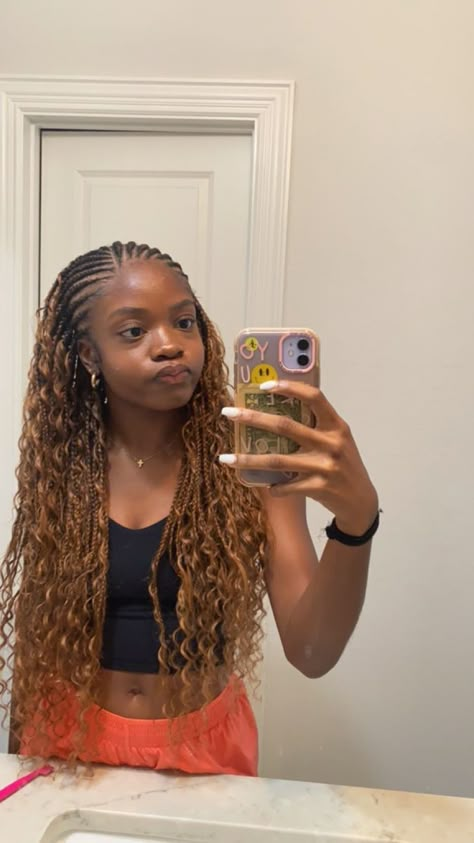 Half Cornrows Half Boho Braids, Bohemian Cornrows, Bohemian Fulani Braids, Fulani Boho Braids, Boho Cornrows, Human Nest, Half Cornrows, Cornrows With Box Braids, Braid Videos