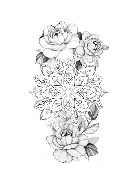 #tattoo, #tattoos, #inked, #tattooart, #tattooedwomen, #tattooedguys, #tattooinspiration, #tattooideas, #tattooworldwide, #tattoosociety, #InkLaughs, and #TattooFails​ Floral Tattoo With Mandala, Flower Leg Tattoos Women, Mandala Floral Tattoo Design, Girl Flower Tattoos, Flower Leg Tattoos, Outer Forearm Tattoo, Floral Mandala Tattoo, Viking Tattoo Symbol, Mandala Flower Tattoos