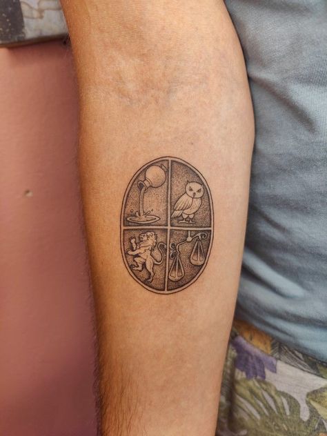 Philosophy Tatoos, Stoicism Virtues Tattoo, Four Virtues Tattoo, Roman History Tattoo, Stoicism Tattoo Minimalist, Stoicism Tattoo Symbol, Stoic Symbol Tattoo, Stoic Virtues Tattoo Ideas, Stoicism Tattoo Ideas Men