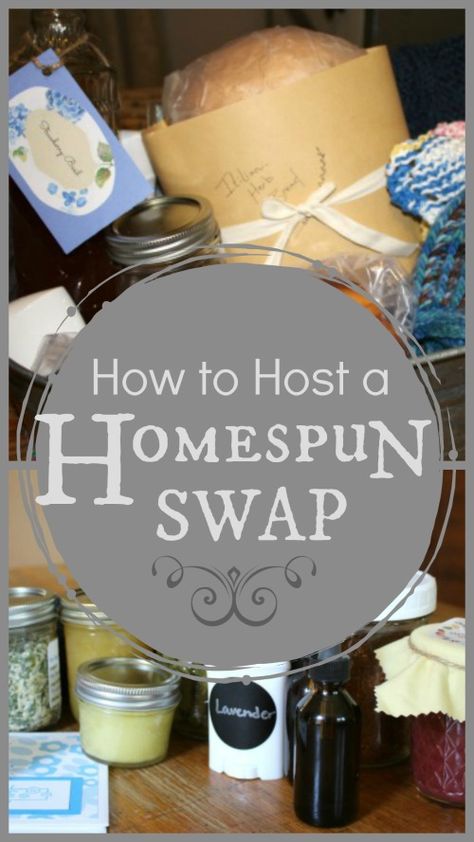 How to Host a Homespun Swap #foodswap #sustainableliving #realfood #handcraft Recipe Exchange Party, Ladies Night Party Themes, Social Gathering Ideas, Neighborhood Events, Neighborhood Ideas, Women Party Ideas, Gathering Ideas, Swap Shop, Swap Party