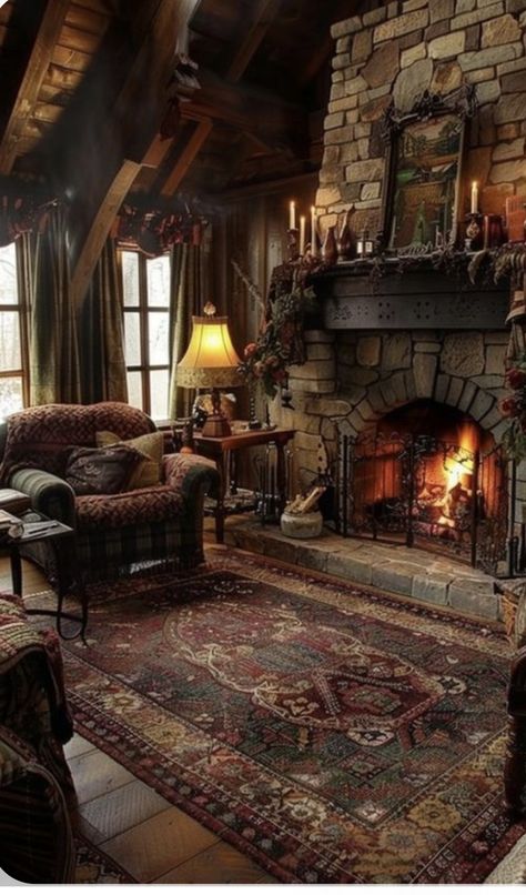 Cabin Christmas Decor, Christmas Living Room Decor Ideas, Christmas Living Room Decor, Christmas Living Room, Cabin Christmas, Christmas Mantel Decorations, Christmas Decorations Living Room, Living Room Decor Ideas, Christmas Living Rooms