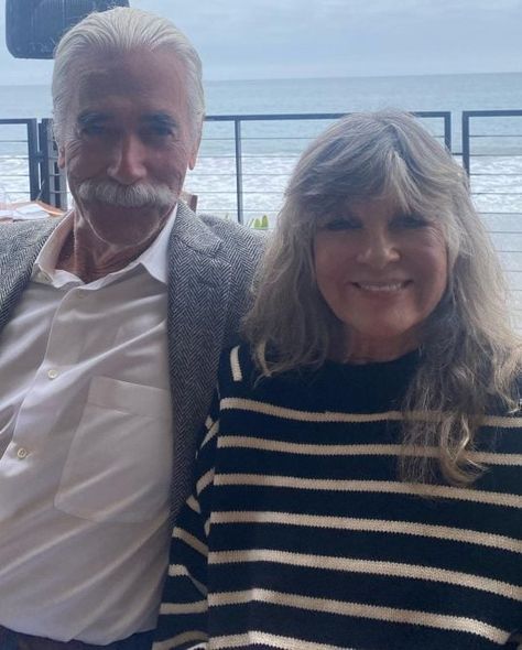 Sam Elliott And His Wife Look Adorable Together Posing At Daughter's 39th Birthday | DoYouRemember? Sam Elliott Pictures, Actor Sam Elliott, Katherine Ross, Only Daughter, Katharine Ross, 39th Birthday, Sam Elliott, Elderly Couples, Celebrity Families