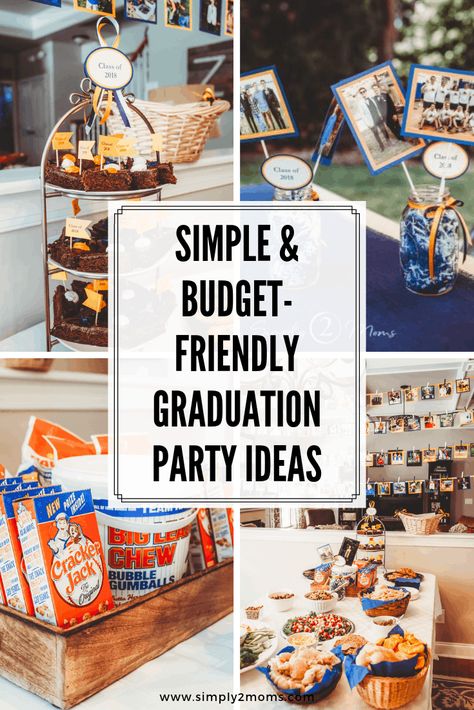 Boys Graduation Party, High School Graduation Party Decorations, Backyard Graduation Party, Outdoor Graduation Parties, Outdoor Graduation, Senior Graduation Party, Boy Graduation, Graduation Party High, Graduation Party Foods