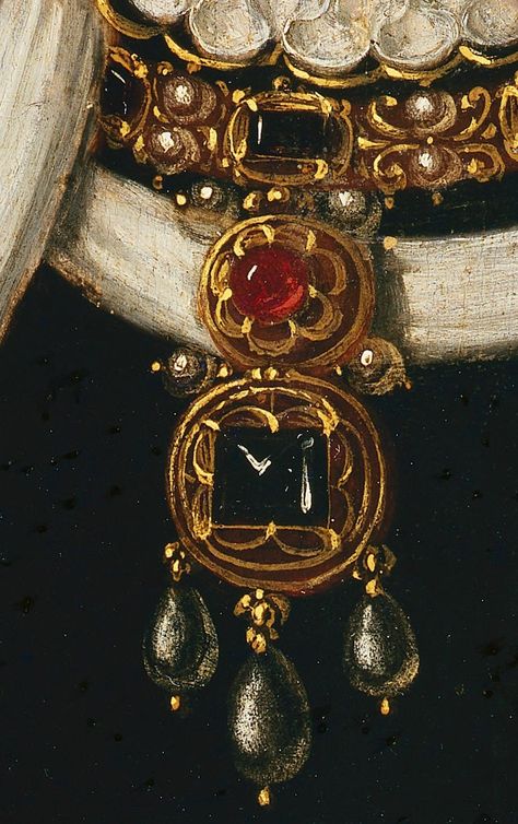 Royal Clothes, Fire And Blood, Rennaissance Art, Art Details, Art Ancien, Medieval Jewelry, Old Paintings, Classical Art, Detail Art