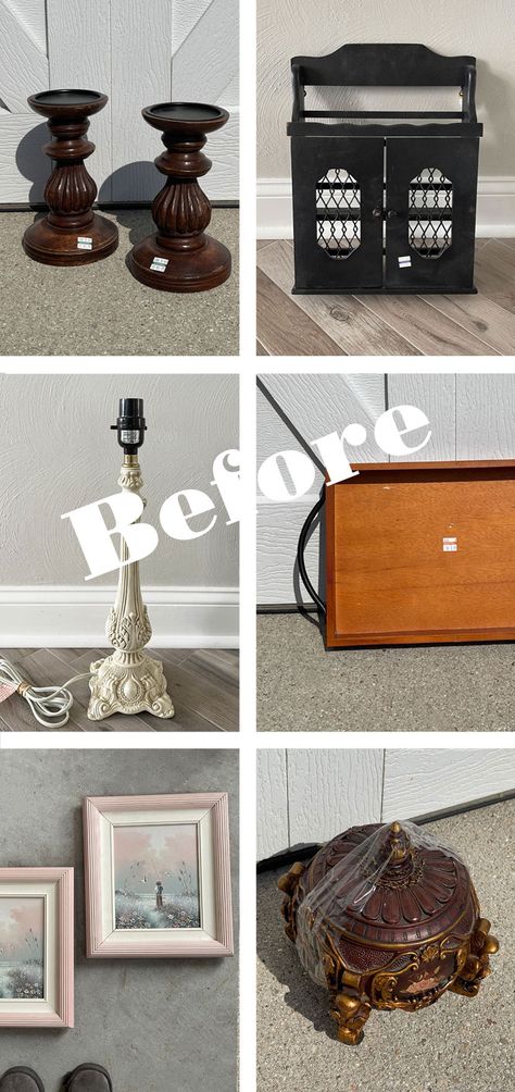 Thrift Store Diy Projects, Basket Makeover, Jewelry Box Makeover, Thrift Store Diy, Fall Frames, Mirror Makeover, Paint Drop, Desk Makeover, Another Round