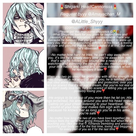 Tomura Shigaraki Headcannons, Shigaraki Tomura As A Boyfriend, Shigaraki Spicy Headcanons, Shigaraki Tomura Headcanons, Shigaraki Headcannons, Shigaraki Headcanons, Shigaraki As A Boyfriend, Shigaraki X Yn, Mha Headcanons