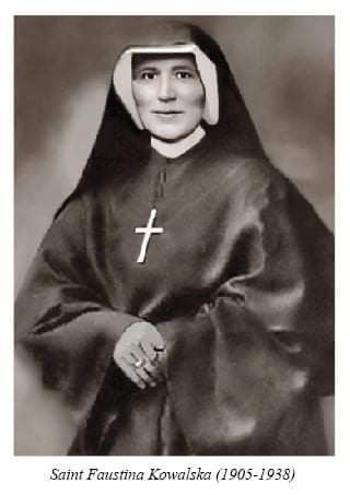 Sister Faustina, Social Credit, Saint Faustina, St Faustina Kowalska, Jesus Christ Portrait, Church Design Architecture, Faustina Kowalska, Bible Timeline, Divine Mercy Chaplet