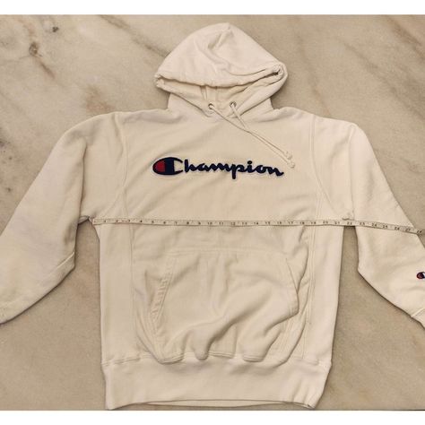 Champion Reverse Weave Spell Out Logo Graphic Mens Hoodie White Size M White Champion Hoodie, Hoodie White, Mens Hoodie, Champion Reverse Weave, Champion Sweatshirt, Champion Hoodie, White Hoodie, Logo Graphic, Cute Casual Outfits