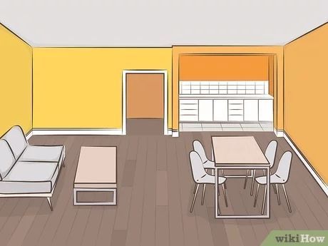 Painting an Open Floor Plan? Stylish Ways to Use Color Effectively How To Paint An Open Floor Plan, Painting Open Floor Plan, Paint Open Floor Plan, How To Divide A Room, Small Open Floor Plan, Open Concept Dining Room, Open Floor Plan Kitchen, Room Wall Colors, Dining Room Paint