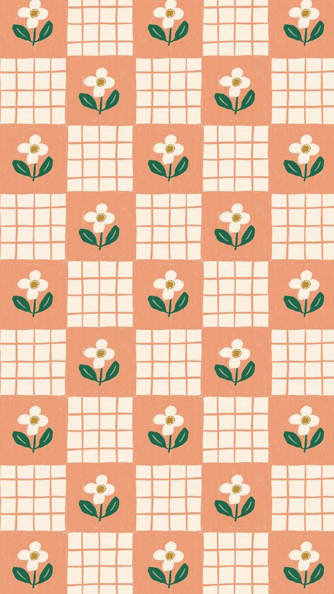 Petal Checkerboard Pattern by Kercia Jane Design | art licensing show inspiration artist surface design make art that sells called to be creative create every day show you work print and pattern procreate art digital art vintage inspired wallpaper pattern cottage core vibes Decorating My Room, Trying New Things, Pattern Design Inspiration, Vintage Pattern Design, Design And Illustration, Motif Vintage, New Challenge, Design Textile, The Bill