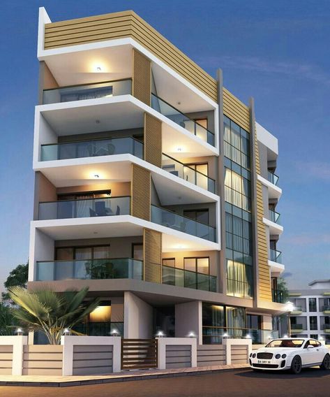 Modern Apartment Building, Residential Architecture Apartment, Small Apartment Building, Apartments Exterior, Facade Architecture Design, Residential Building Design, Condo Design, Modern Architecture Building, Architecture Building Design