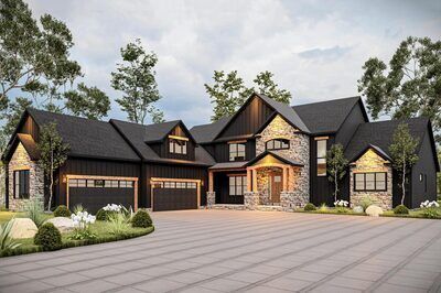 Dream Life House, Craftsman House Plan, Luxury Homes Dream Houses, Home Plans, Farmhouse Style House, Dream House Exterior, Story House, Craftsman House, Dream House Plans