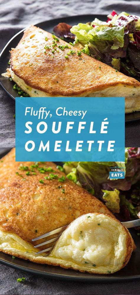 Soufflé Omelette, Souffle Omelette, Special Breakfast, Souffle Recipes, Omelette Recipe, Healthy Recipes Easy Snacks, Egg Dish, Healthy Snacks Easy, Serious Eats