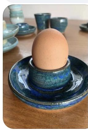 Pottery Egg Cups, Ceramic Egg Cups, Diy Air Dry Clay, Pottery Gifts, Ceramic Kitchen, Egg Holder, Pottery Cups, Ceramic Jars, Egg Cups