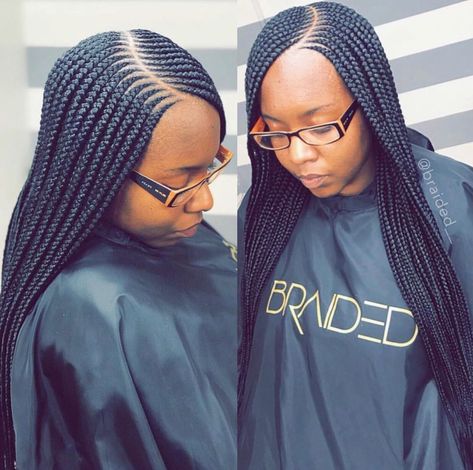 Xia Charles on Instagram: “Precision and attention to detail go a long way. • 2 layer small feed in braids • . . . . . #amprogel #cute #feedinbraids #beautiful…” Layer Feed In Braids, Cornrows Hair, Layer Feed, Feedin Braids, Feed In Braids, Braids Pictures, Braided Hairstyles For Black Women Cornrows, Short Box Braids, African Hair Braiding Styles