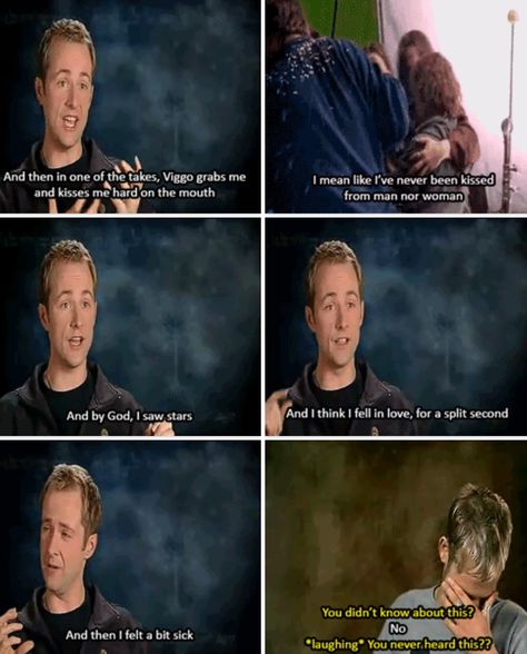 Billy Boyd on Viggo Mortensen Funny Lotr, Hobbit Cast, Billy Boyd, Lotr Funny, Concerning Hobbits, Fili And Kili, Viggo Mortensen, The Shire, Celebrities Humor