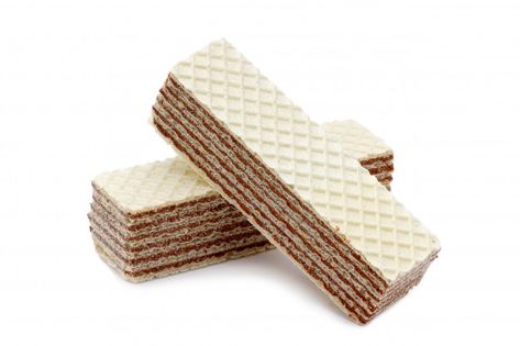 Wafer Cookies Ideas, Wafer Ads Design, Brown Edge Wafers, Wafer Biscuit Packaging Design, Wafer Biscuits, Sugar Wafers, Wafer Chocolate, Waffle Sticks, Food References