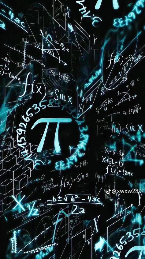 Maths Wallpapers, Maths Background, Number Wallpaper Aesthetic, Maths Formulas Wallpaper, Mathematics Wallpaper, Pi Wallpaper, Pi Aesthetic, Physics Wallpaper, Math Background