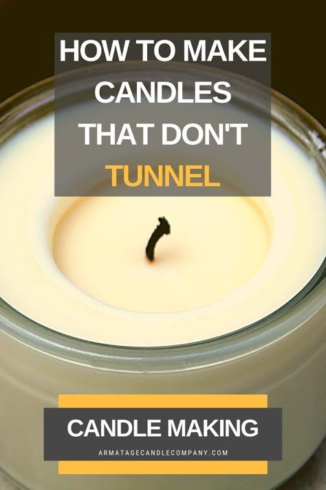 Homemade Wick For Candles, Candle Tunneling Tips, Wick Size For Candles, How Many Wicks Per Candle, Candlemaking For Beginners, Candle Making Ideas Decor, How To Make Scented Candles, How To Make Candles Scented, Candle Making Ideas Homemade