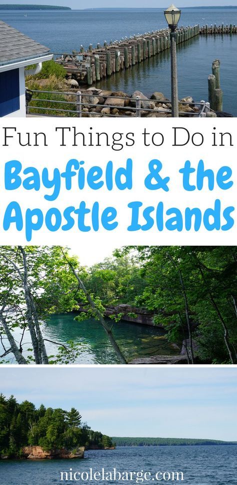 Visiting my home state of Wisconsin and going to the far north to Bayfield and the Apostle Islands. Day trips to Madeleine Island and a sunset cruise on Lake Superior plus the best places to eat in Bayfield. Madeline Island Wisconsin, Apostle Islands Wisconsin, Bayfield Wi, Wisconsin Waterfalls, Bayfield Wisconsin, Madeline Island, Wisconsin Vacation, Facebook Engagement Posts, Apostle Islands