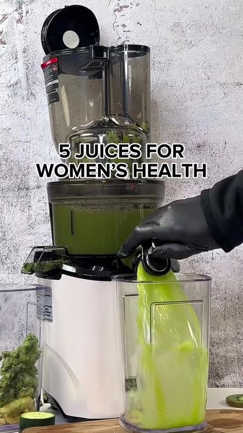 Did you know that raw fruit and vegetable juices are an excellent source of energy and provide multiple benefits that can help achieve the hormonal balance every woman seeks?These 5 juices and the fruits and vegetables in them will help enhance your diet and provide benefits which protect and enrich a women’s body and overall well-being.Juiced using the amazing Kuvings REVO830 Juicer✨Use our discount code TUTORIALS to save 10% on your order *link in bio @kuvingsusaRecipes:Fertility Boosting 5 s Cocktail Punch, Fresh Juice Recipes, Natural Juice, Healthy Juicer Recipes, Vegetable Juices, Healthy Juice Drinks, Health Women, Juice Cleanse Recipes, Juice Smoothies Recipes