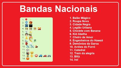 #Alegrai-vos: Desafio do EMOJI Quais São As Bandas de Música? RE... Periodic Table