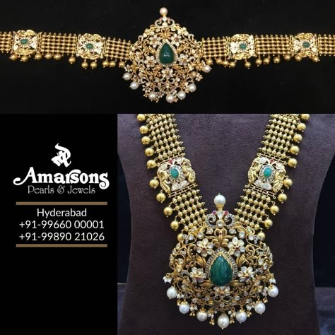 Haram Cum Vaddanam Designs Gold, Chain Vaddanam Designs Gold, 5 In 1 Haram Designs, Vaddanam Cum Haram Designs, 5 In 1 Vaddanam Designs, Baby Vaddanam Designs Gold, 2 In 1 Haram And Vaddanam, Pearl Vaddanam, Chain Vaddanam