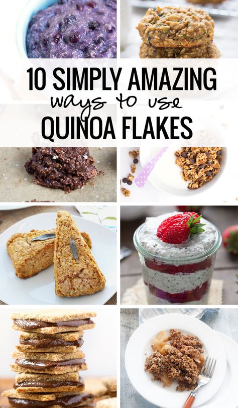 There are so many ways to use quinoa flakes, but this post narrows down the list and brings together the most popular ways you can use quinoa flakes. Quinoa Flakes Recipes, Quinoa Flakes, Flake Recipes, Simply Quinoa, Superfood Powder, Quinoa Recipes, Allergy Free, Clean Eating Snacks, Sin Gluten