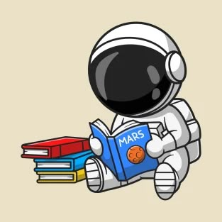 Astronaut Reading A Book, Astronaut Cartoon Cute, Reading Book Cartoon, Studying Gif, Reward System For Kids, Astronaut Cartoon, Cartoons Hd, Book Cartoon, Music Notes Art