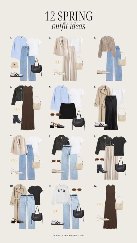 Minimalist Wardrobe Capsule, Smart Casual Women Outfits, Capsule Wardrobe Casual, Capsule Wardrobe Women, Stile Casual Chic, Casual Work Outfits Women, Summer Outfits 2024, Capsule Wardrobe Outfits, Fashion Capsule Wardrobe