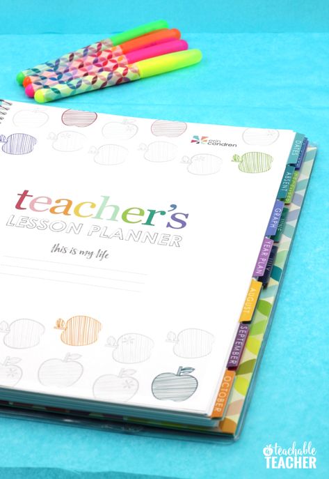 Best Teacher Planner, Preschool Planner, My Heart Skips A Beat, Happy Planner Teacher, Teaching Planner, Editable Teacher Planner, Teacher Calendar, Erin Condren Teacher Planner, Heart Skips A Beat